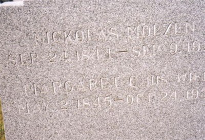 Nicolai or Nicholas Molzen on Sysoon