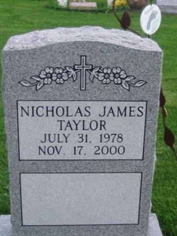 Nicolas James Taylor on Sysoon