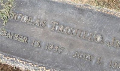 Nicolas Trujillo, Jr on Sysoon