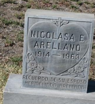 Nicolasa Estrada Arellano on Sysoon