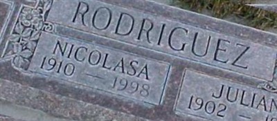 Nicolasa Rodriguez on Sysoon