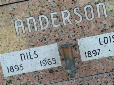 Nils Anderson on Sysoon