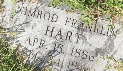 Nimrod Franklin Hart on Sysoon