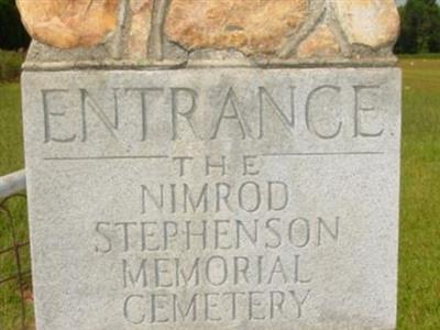 Nimrod Stephenson Memorial Cemetery on Sysoon