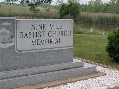 Nine Mile Baptist Cemetery on Sysoon