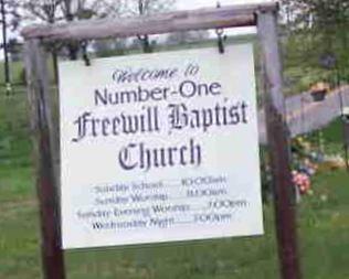 No.1 Freewill Baptist Cemetery on Sysoon