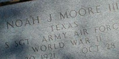 Noah J. Moore, III on Sysoon