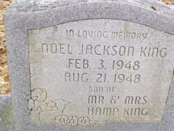 Noel Jackson King on Sysoon