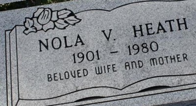 Nola V Heath on Sysoon