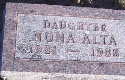 Nona Alta Hostetler on Sysoon