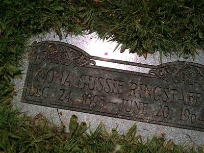 Nona Gussie Ringstaff on Sysoon