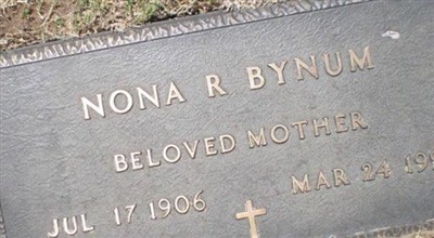 Nona Rae Bynum on Sysoon