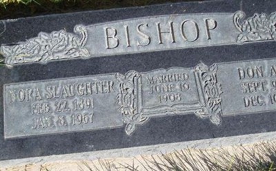 Nor Slaughter Bishop on Sysoon