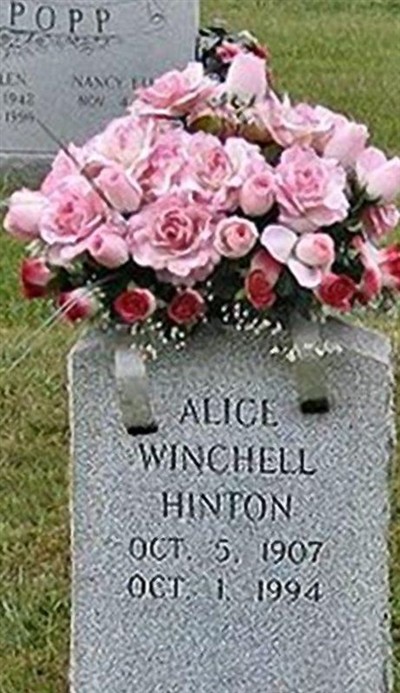 Nora Alice Winchell Hinton on Sysoon