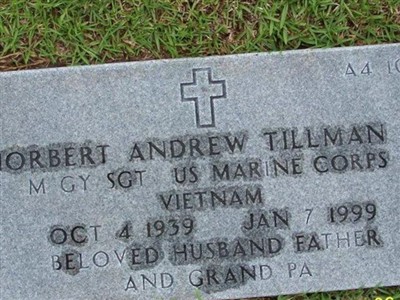 Norbert Andrew Tillman, Jr on Sysoon