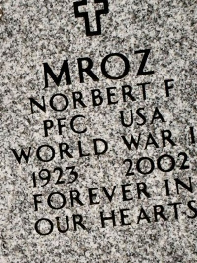 Norbert F Mroz on Sysoon