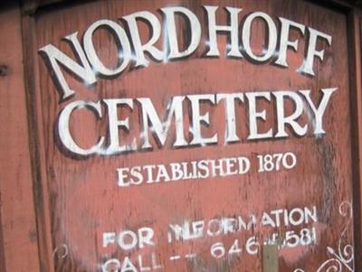 Nordhoff Cemetery on Sysoon