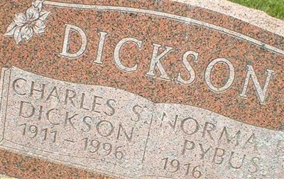 Norma B Pybus Dickson on Sysoon