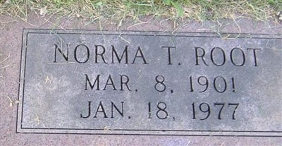 Norma T. Root on Sysoon