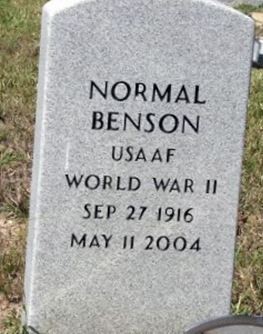 Normal Benson on Sysoon