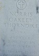 Norris Oskley Thorndike on Sysoon
