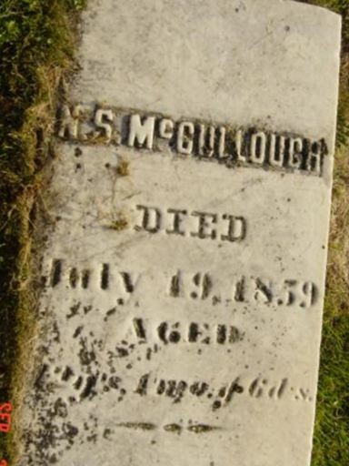 N S McCullough on Sysoon