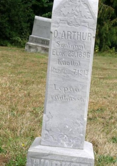 O. Arthur Wacker on Sysoon