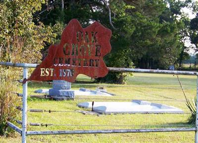 Oak Grove Cemetery on Sysoon