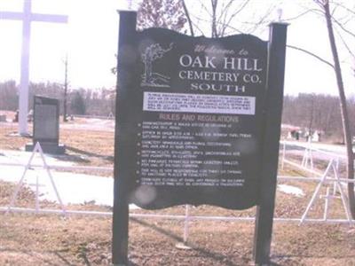 Oak Hill South Cemetery on Sysoon