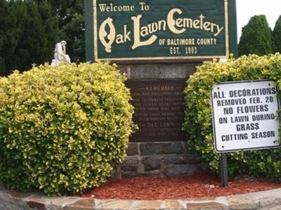 Oak Lawn Cemetery on Sysoon