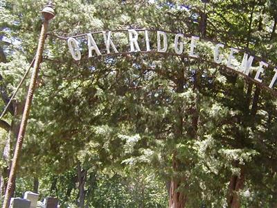 Oak Ridge Cemetery on Sysoon