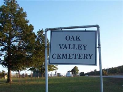 Oak Valley Cemetery on Sysoon