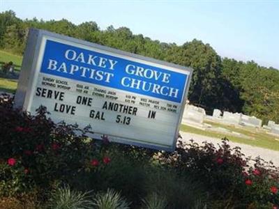 Oakey Grove Baptist Church Cemetery on Sysoon