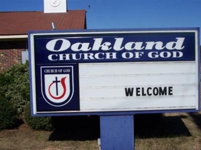 Oakland Church of God Cemetery on Sysoon