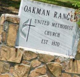 Oakman Ranger United Methodist Cemetery on Sysoon