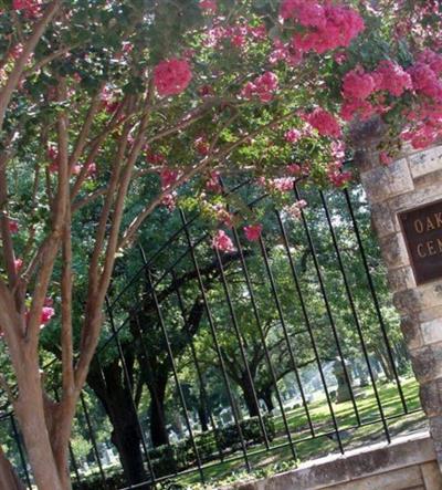 Oakwood Cemetery on Sysoon