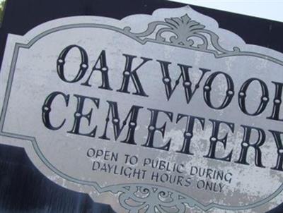 Oakwood Cemetery on Sysoon