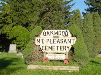 Oakwood-Mount Pleasant Cemetery on Sysoon