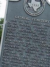 Oatmeal Cemetery on Sysoon