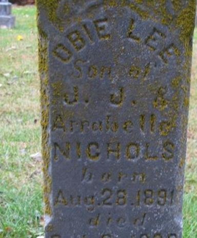 Obie Lee Nichols on Sysoon