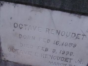 Octave E Renoudet, Jr on Sysoon