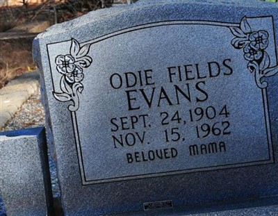 Odie Fields Evans on Sysoon