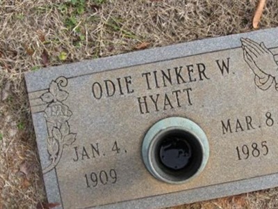 Odie Tinker W. Hyatt on Sysoon