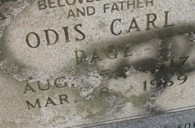 Odis Carl Page, Find a grave on Sysoon Odis Carl Page on Sysoon