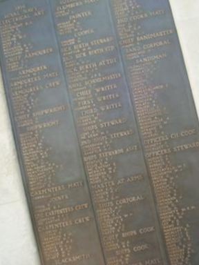 Officer's Steward 2nd Class Ernest Gibbs Silk on Sysoon