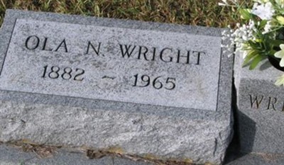 Ola N Wright on Sysoon