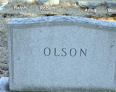 Olaf E. Olson on Sysoon