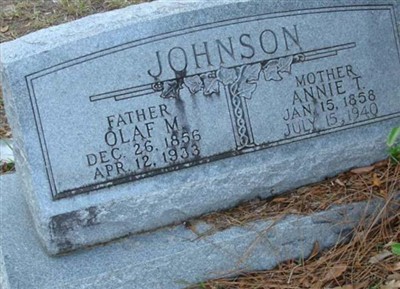 Olaf M. Johnson on Sysoon
