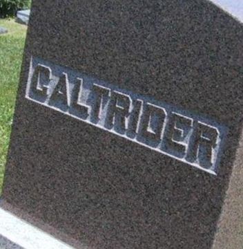 Olan R Caltrider on Sysoon