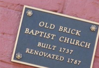 Old Brick Cemetery on Sysoon